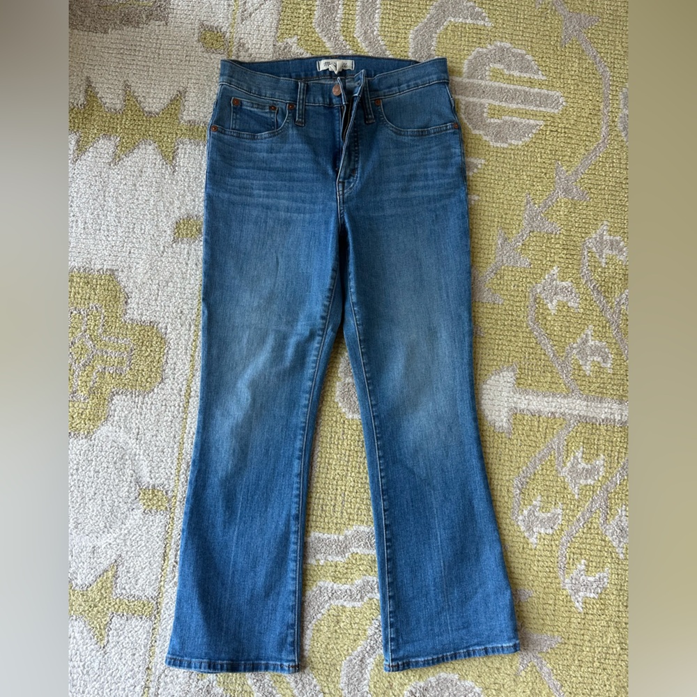 Madewell Flare & Wide Leg Blue Jeans